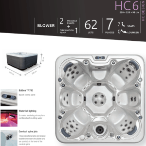 AR Whirpool HC6 inkl. SpaTime