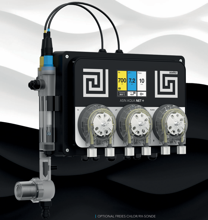 ASIN AQUA.NET+ pH/Redox/Flockung Aseko