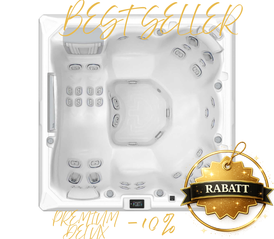 Wellis Whirlpool Atlas Peak Life inkl. SpaTime Pflegeset (1 Liegeplätze, 5 Sitzplätze)